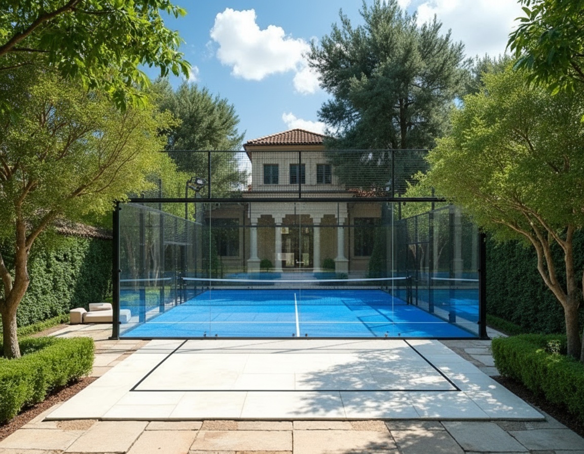 Private padel court
