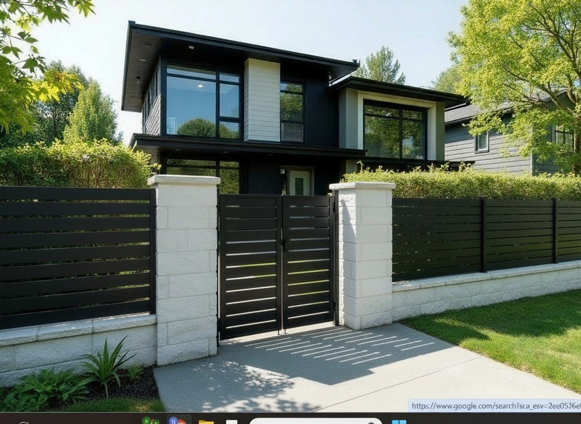 גדר אלומיניום לבית - המדריך המלא לבחירה והתקנה