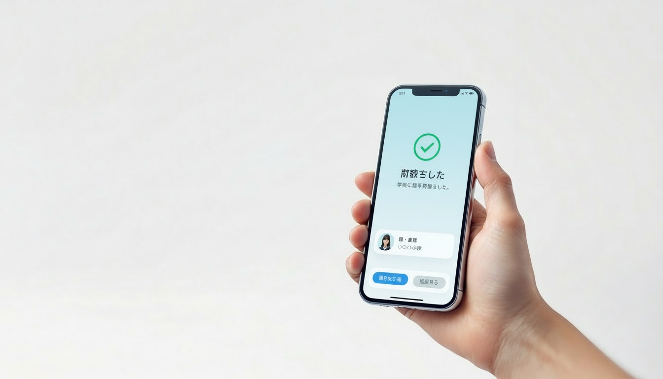 みてねみまもりGPS 小学生 通学中の位置確認画面 アプリ