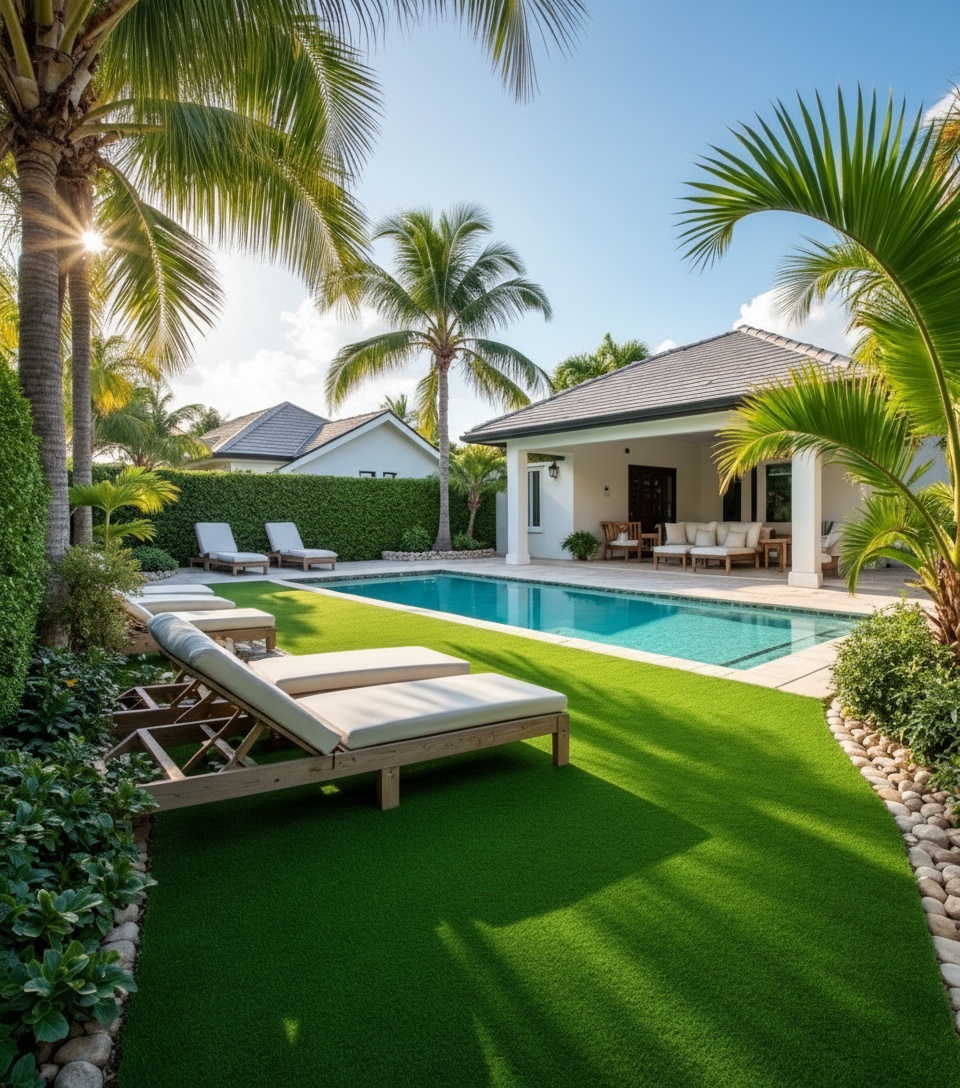 STR landscaping on Siesta Key FL