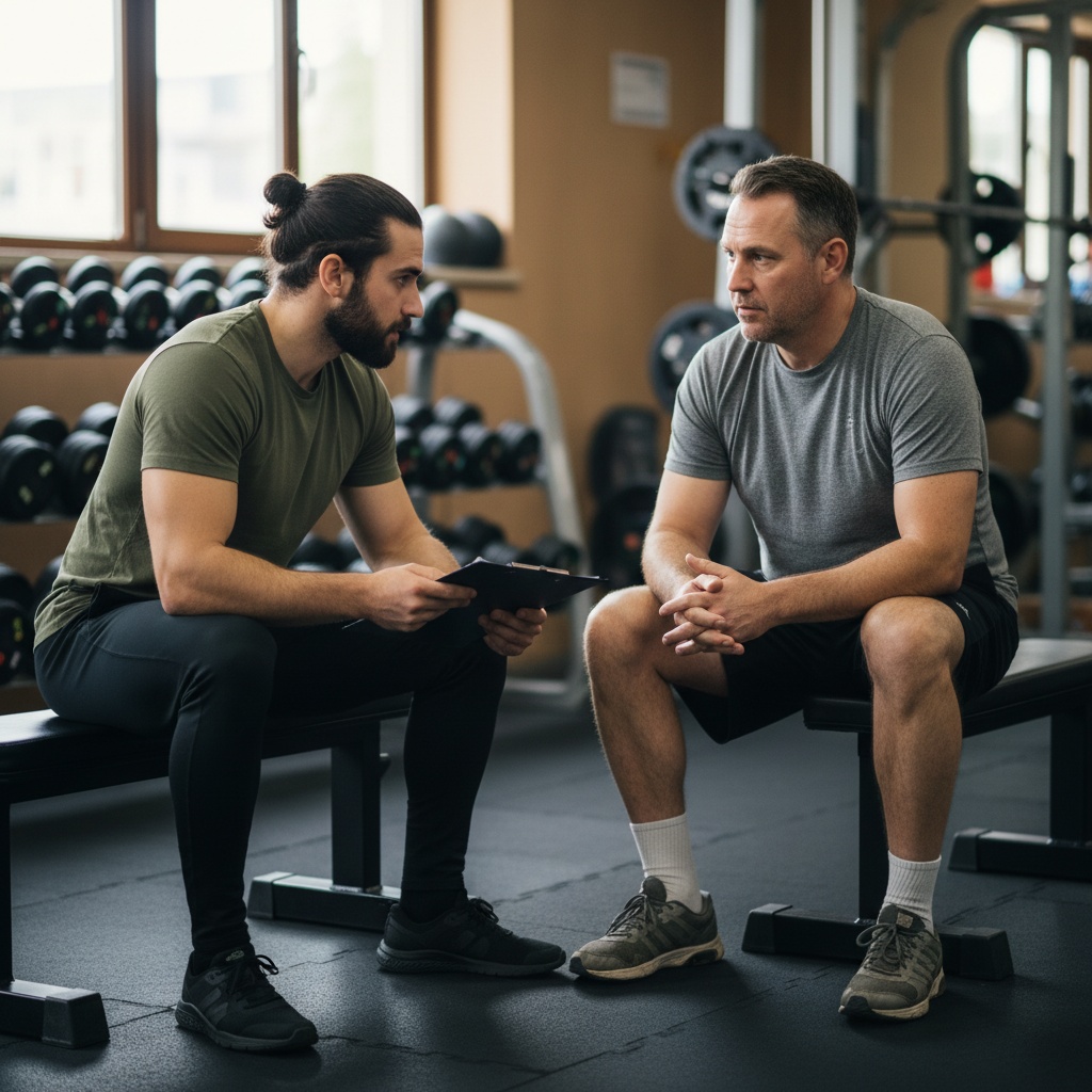 FBA Certification — trainer guiding a real client through assessment