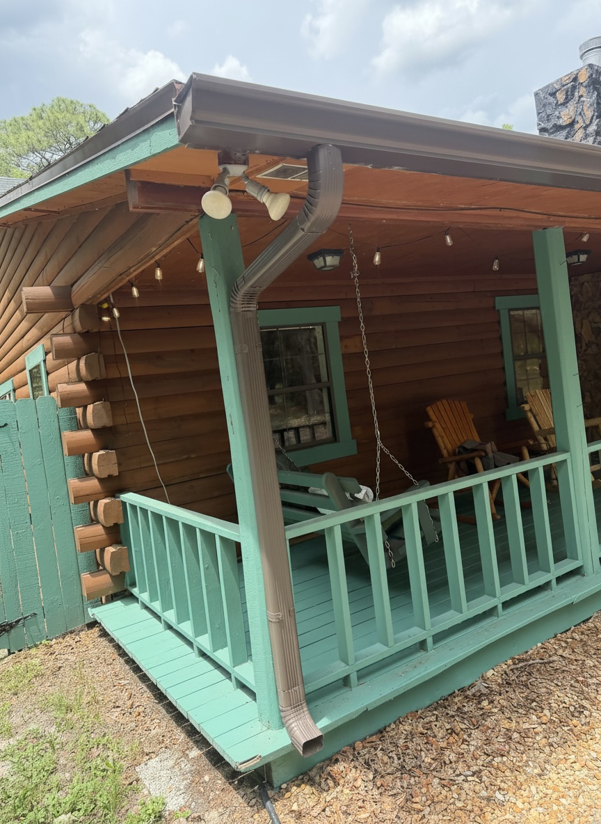 Half-Round Copper Gutters