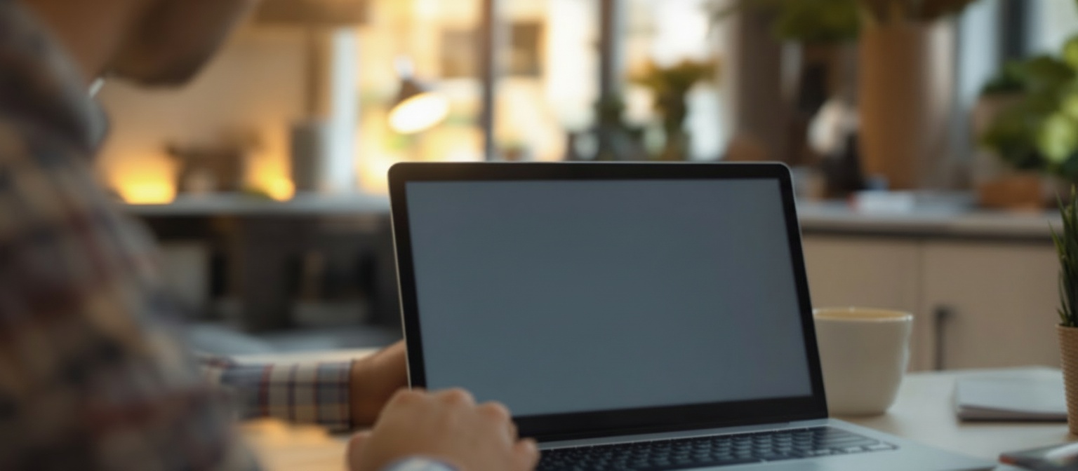 UK landlord reviewing successful debt recovery payment online