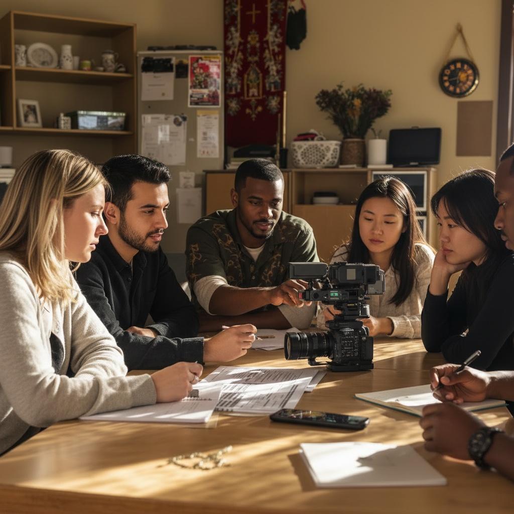 Atelier cinéma - adultes en parcours de réinsertion
