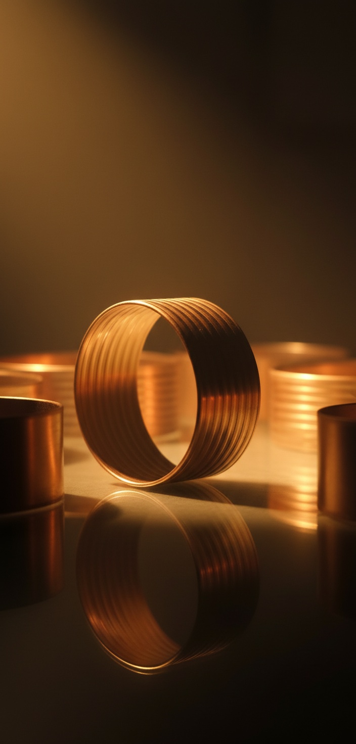 Rustic Copper luxury jewelry editorial