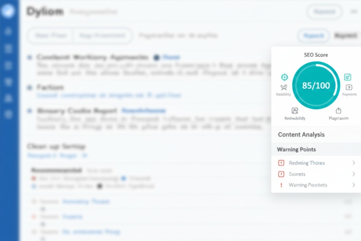 SEO Tool — Content Optimization Tool SEO optimized website