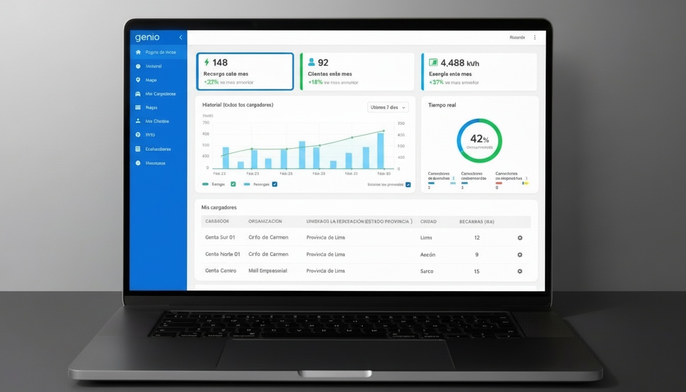 Dashboard Genio Cloud