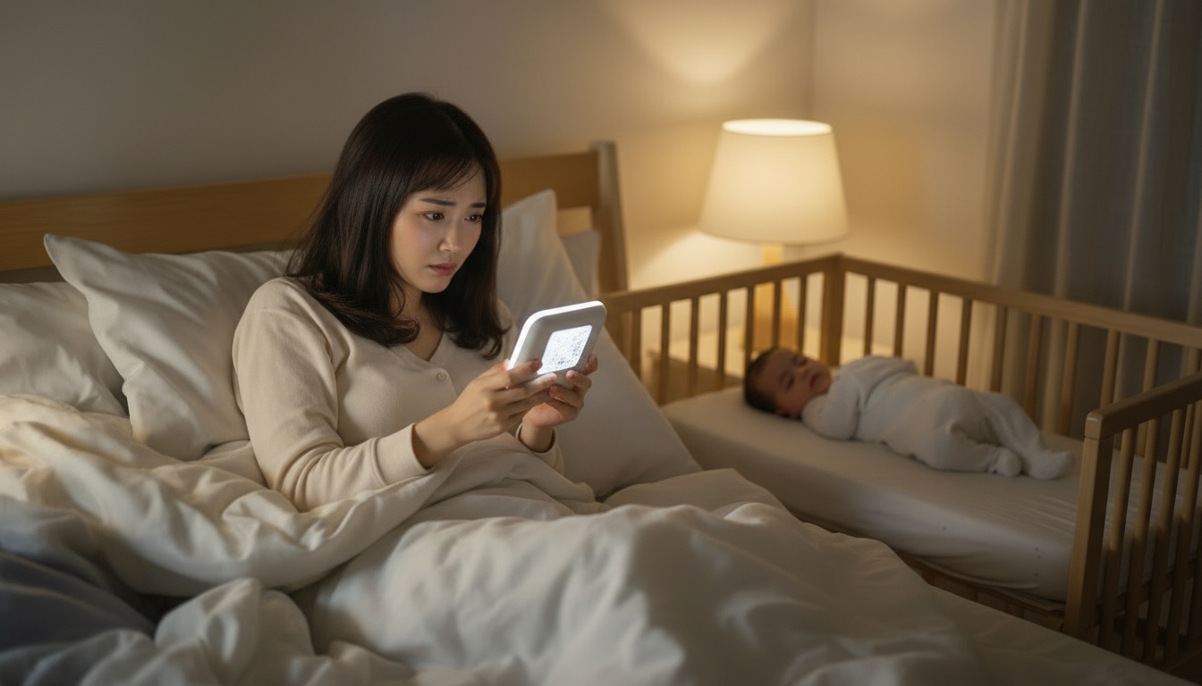 誤作動に悩む日本人ママ