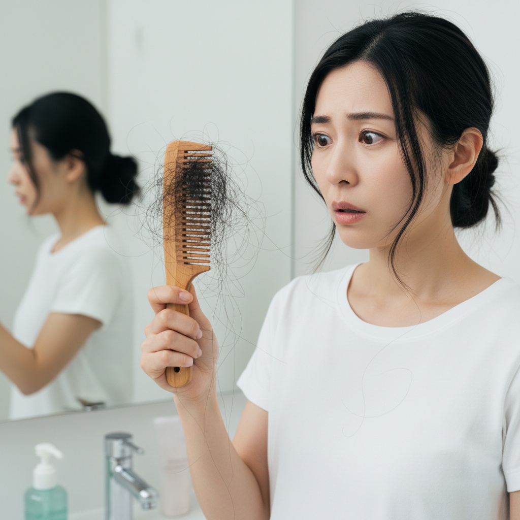 【正直つらかった】産後の抜け毛がひどかった私の体験談|やってよかった対策