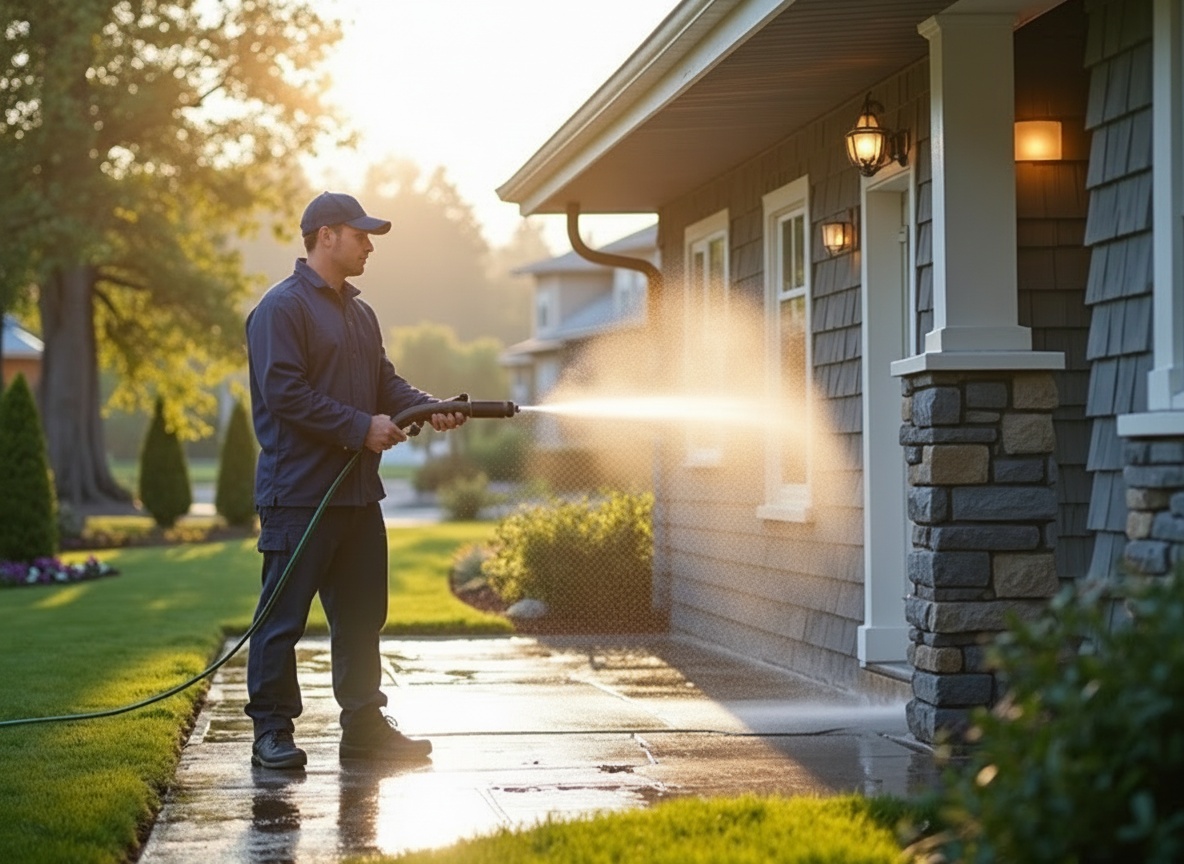 Professional House Pressure Washing