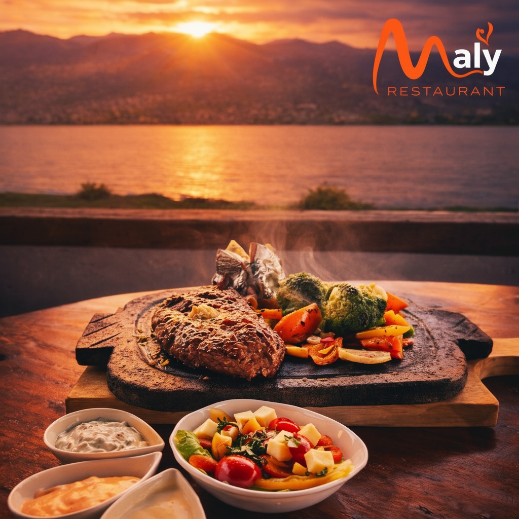 Lomo fino a la piedra volcánica