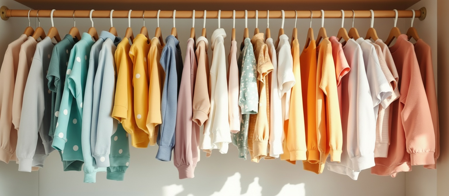 子供服クローゼット 整理