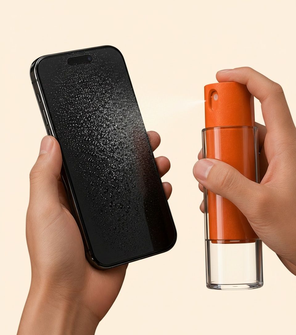 Pocket Screen Cleaner Pro in use
