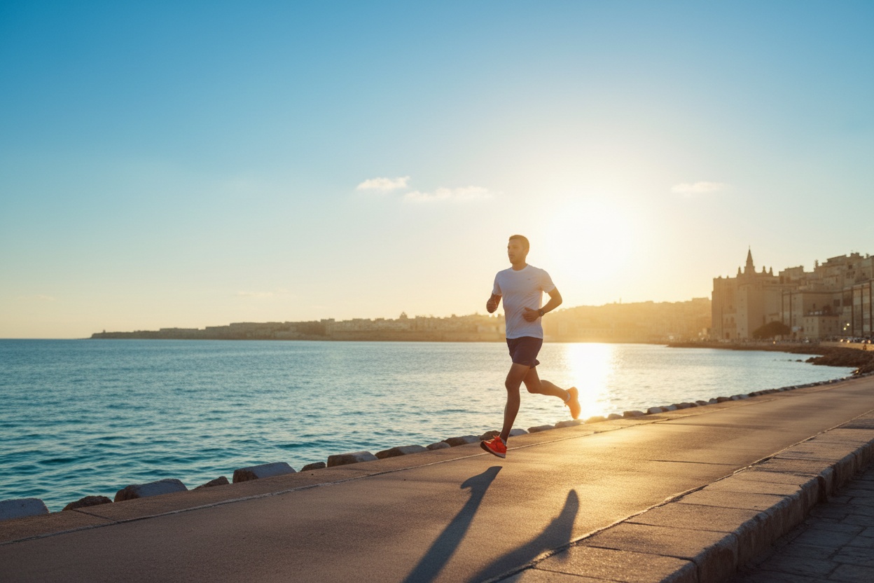 Malta Marathon Runner Recovery