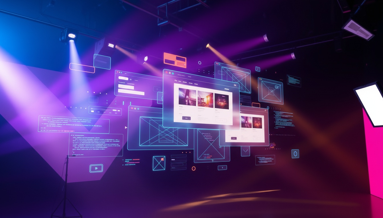 Sannux Studio Web Design Background