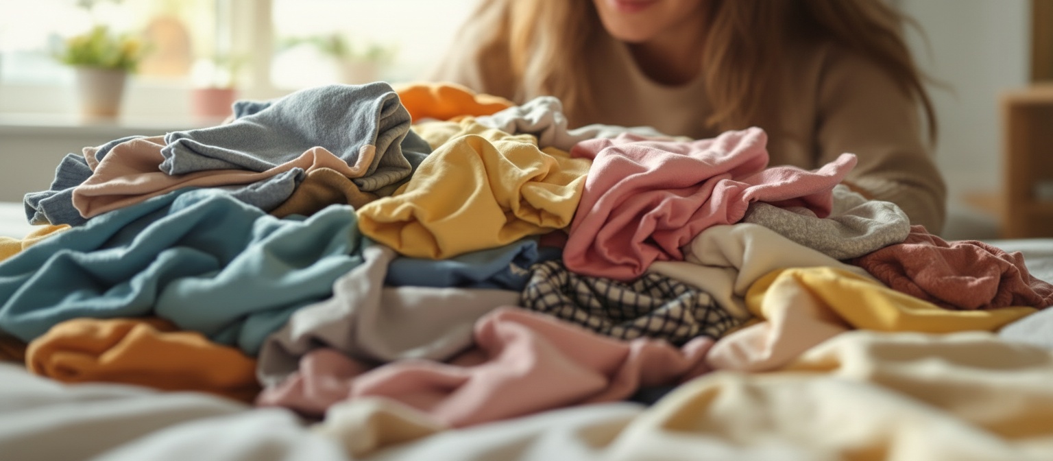 子供服のサイズアウトに悩むママ