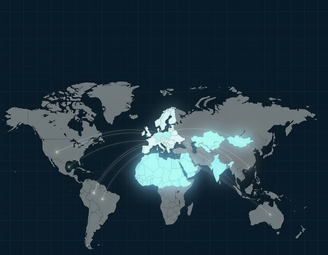 Regions We Serve - World Map