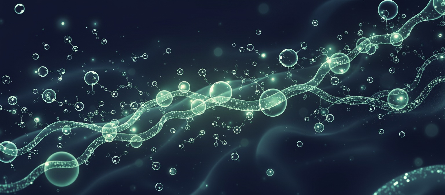 Oxygen diffusion through tissue capillaries panorama