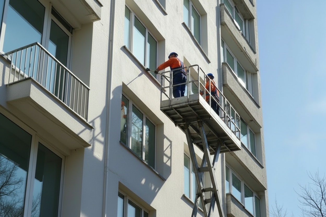Reinigungsfrequenz Fassadenreinigung