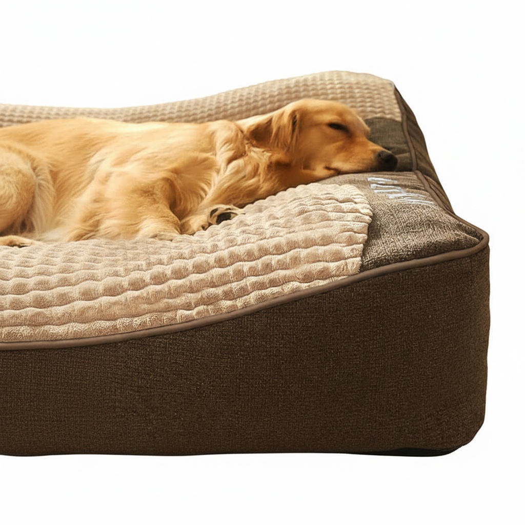 🐾 Premium Memory Foam Comfort Pet Bed – Supportive, Soft & All-Season Design