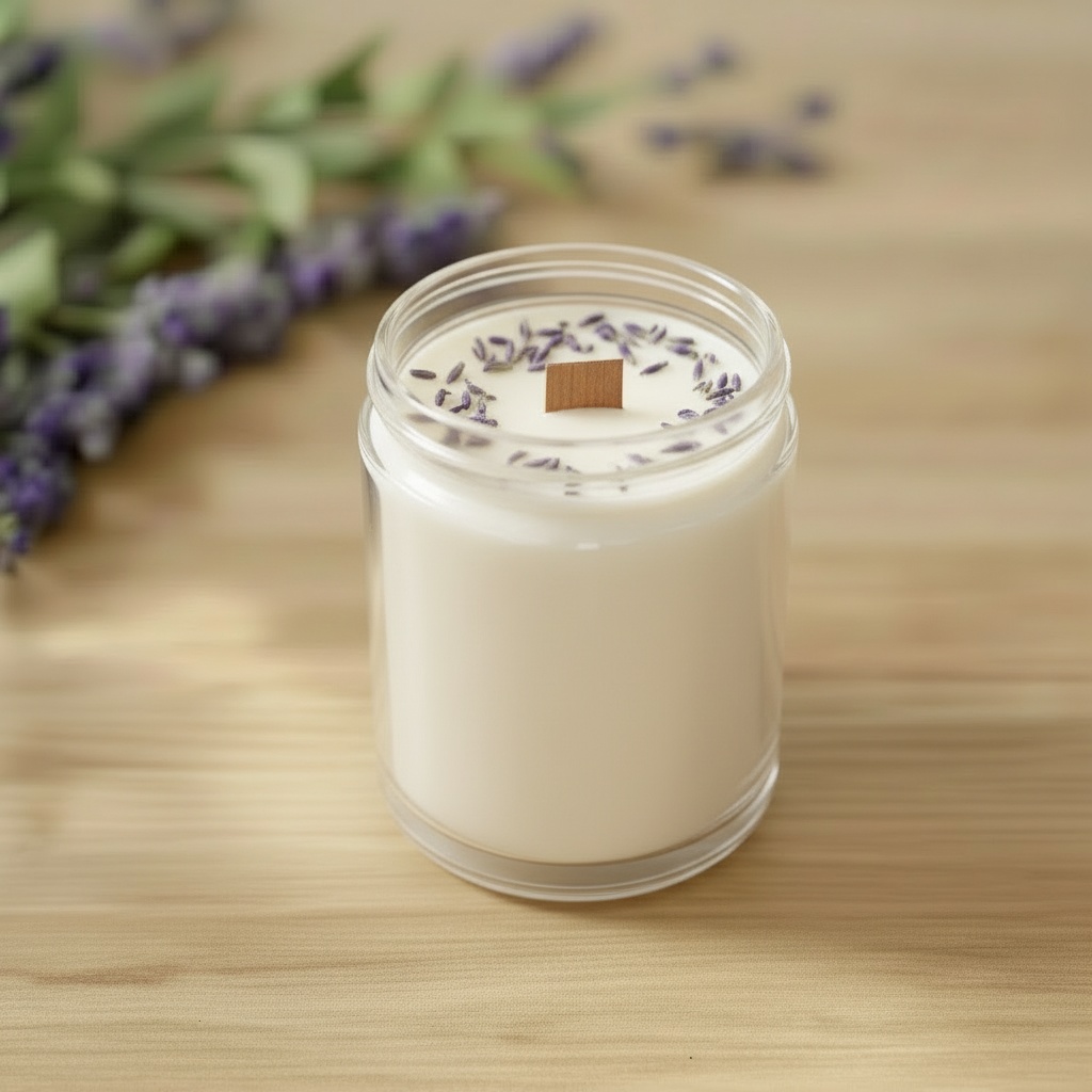 Botanical Lavender Candle
