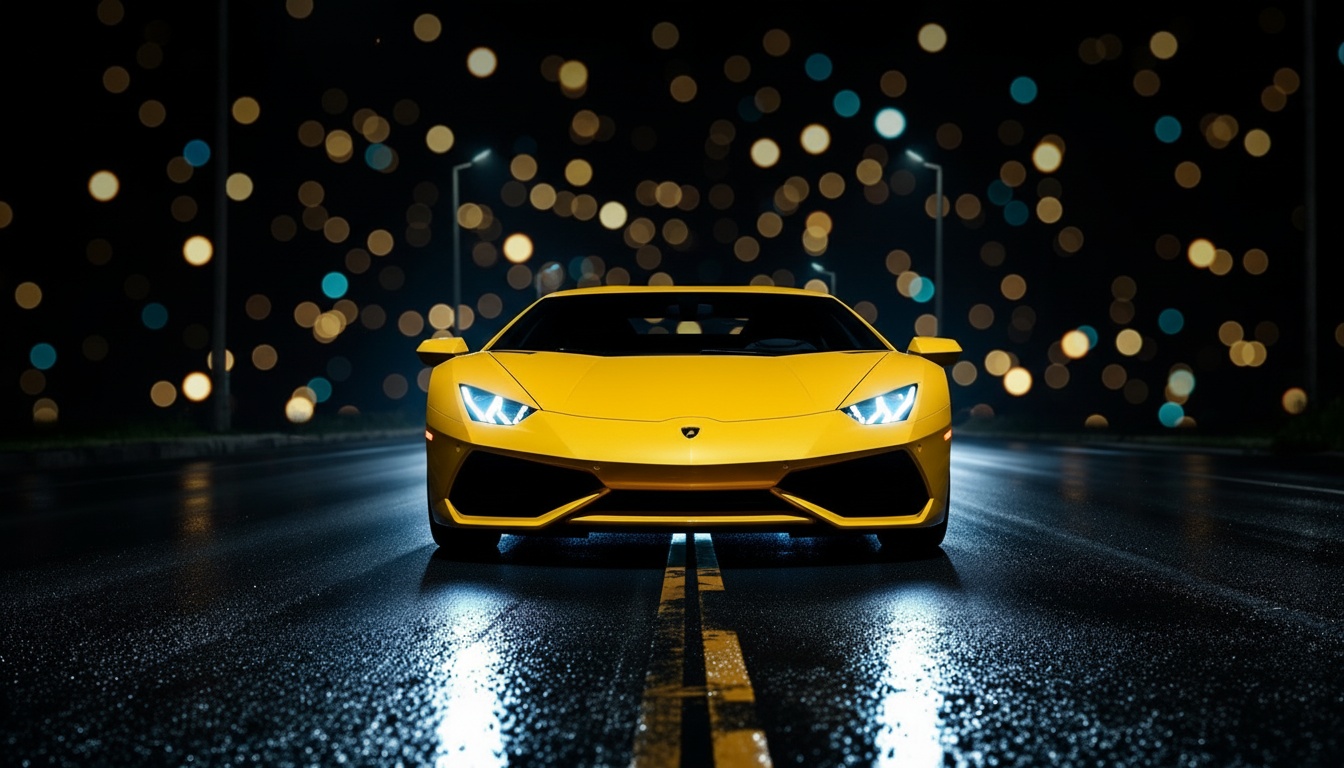 Lamborghini amarillo Taller Kevin Alberto Ronda