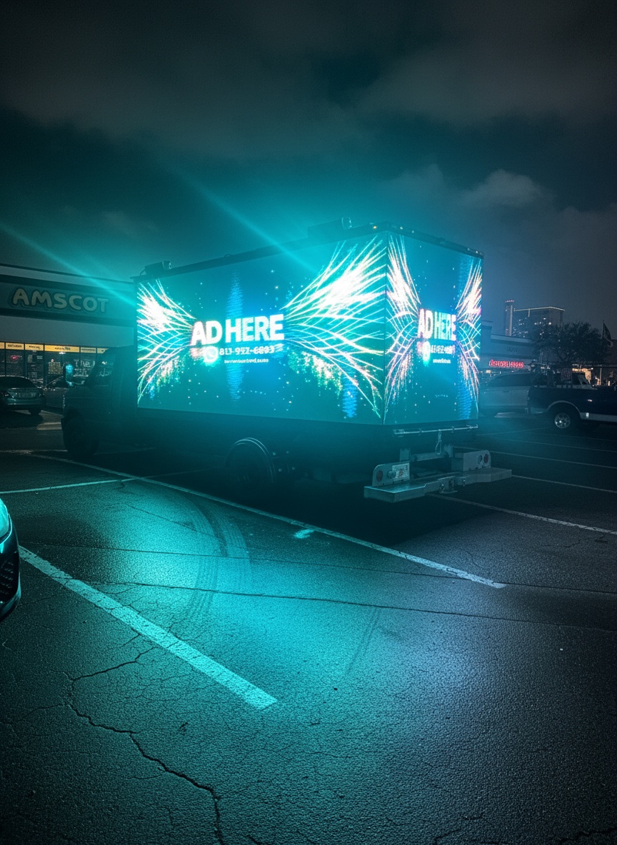 MartLed truck in action