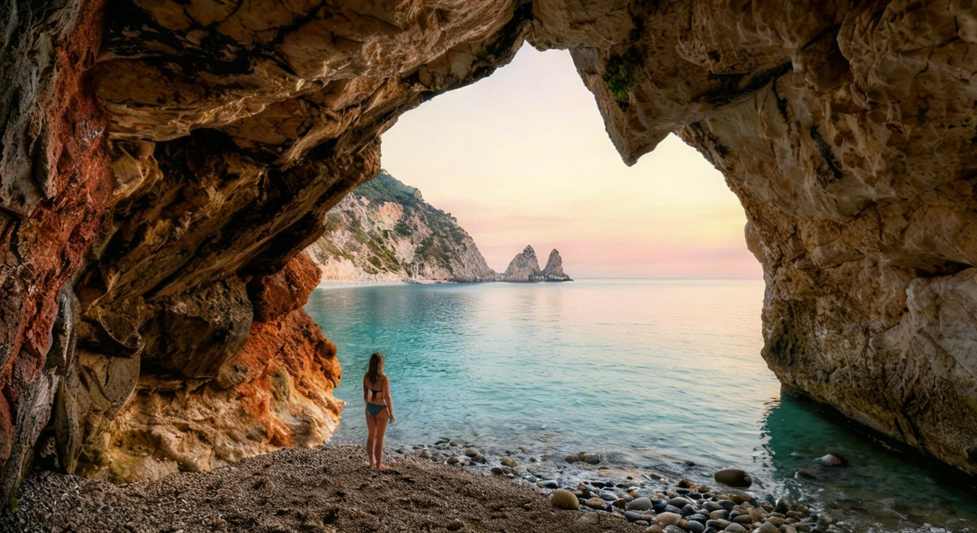 Sirolo vista sul mare del Conero