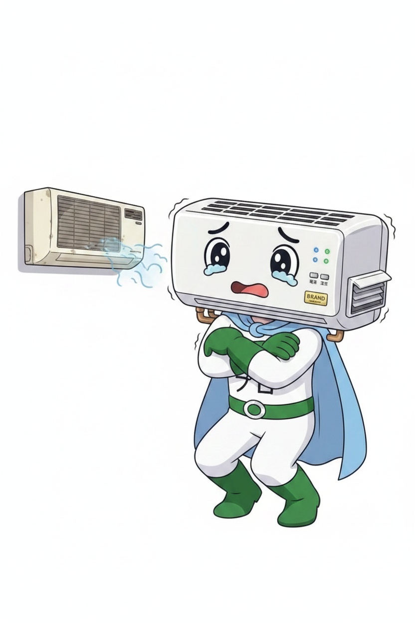 冷暖房の効きが悪くなった
