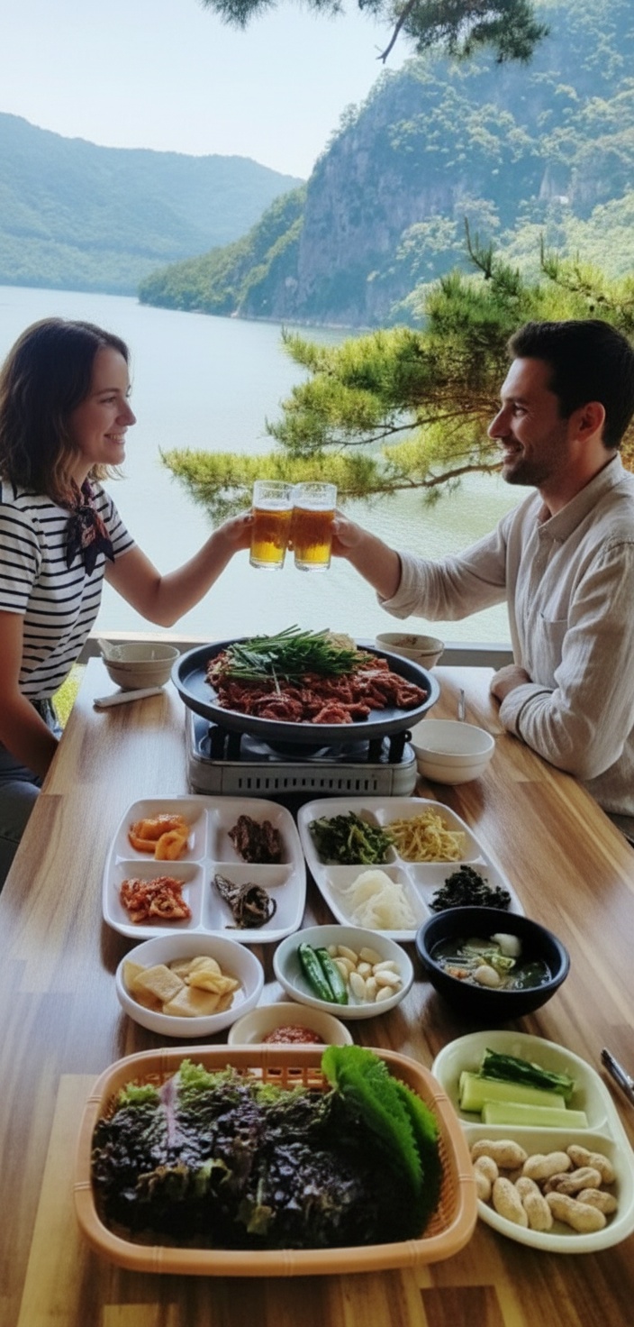GEUJEONG-GU HYEDONG LAKE Korean-style duck bulgogi