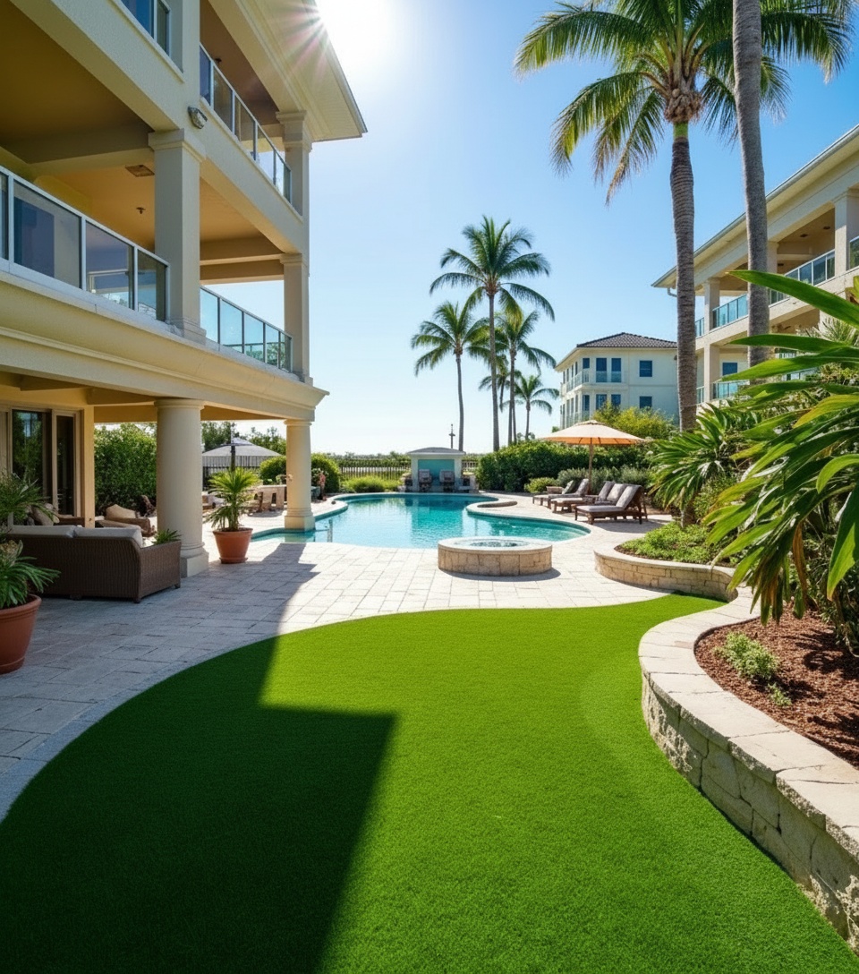 Coastal landscaping in Bradenton Beach FL