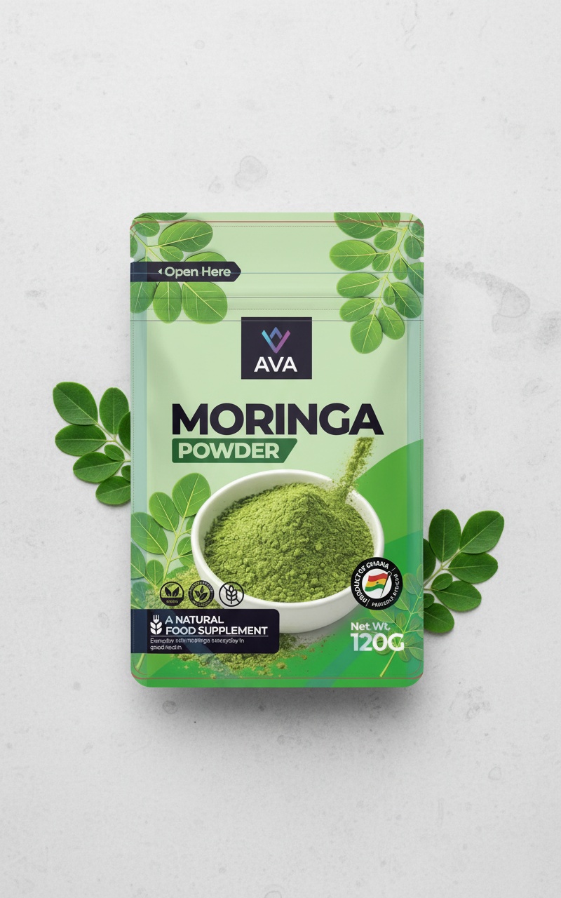 Pure Moringa Powder by MY AVA Farms Ghana