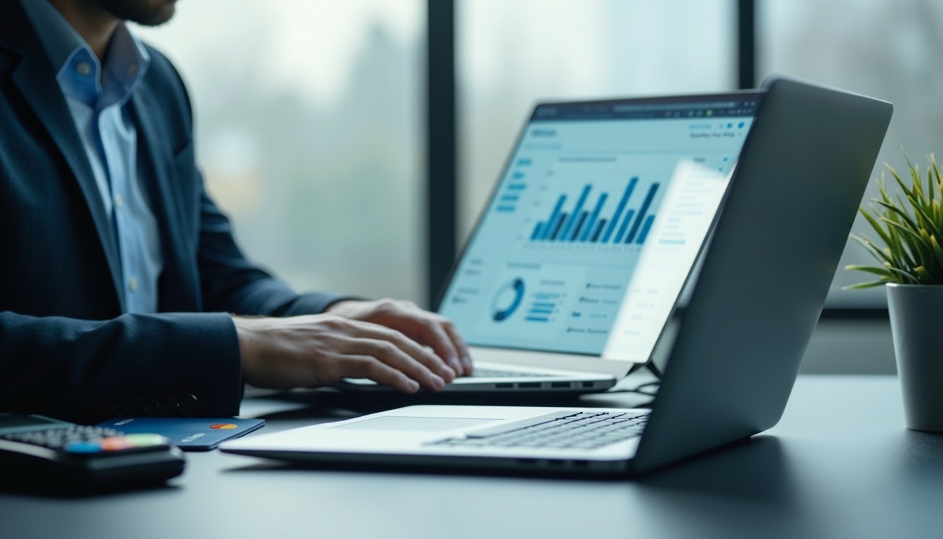 Professional reviewing payment provider pricing and card processing fees