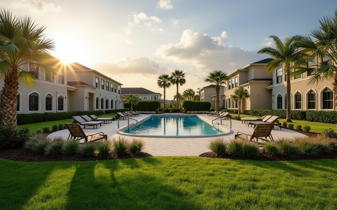 Summerfield & Panther Trace landscaping in Riverview FL