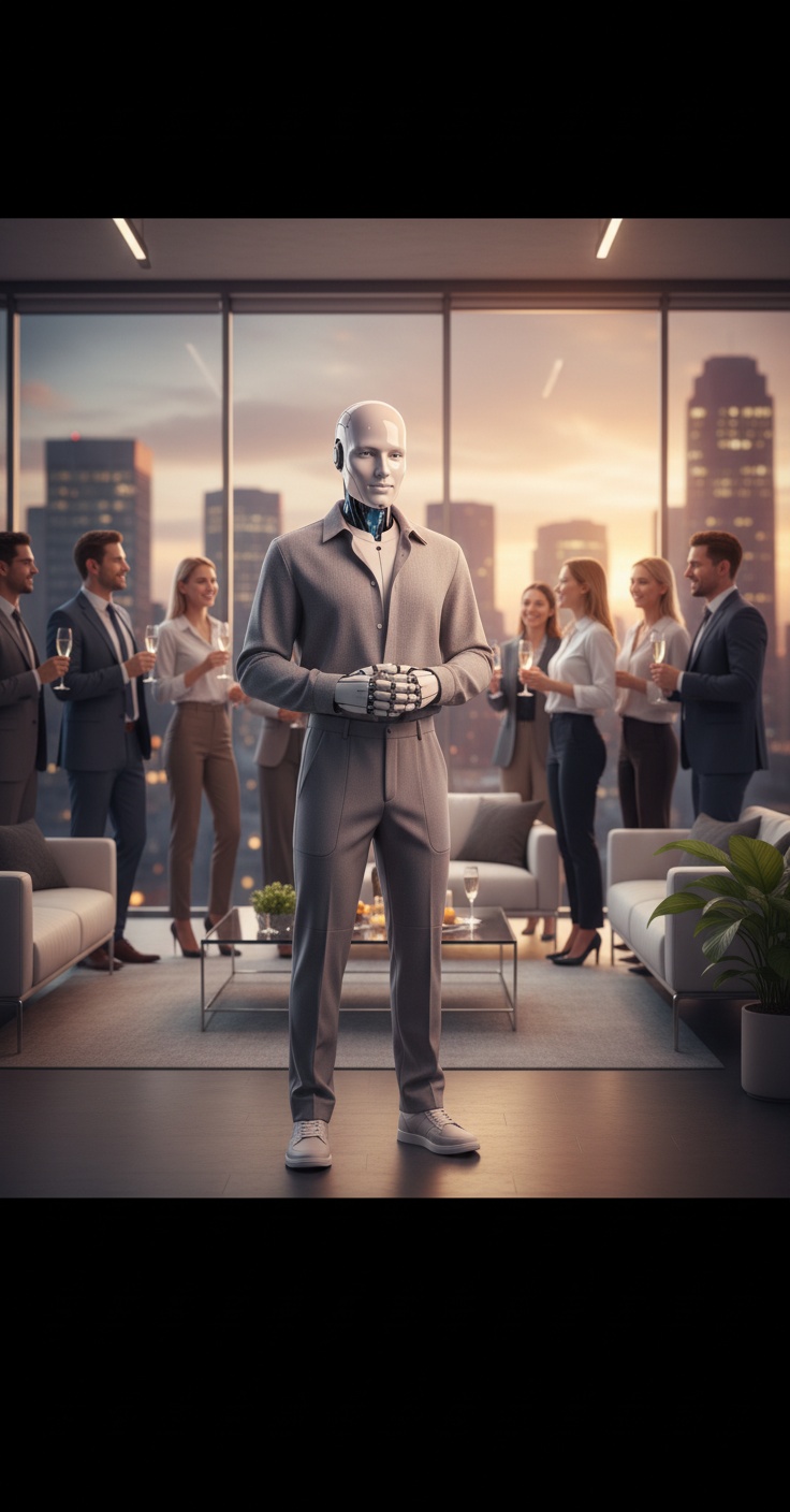 Brand Ambassador DIPMEAI alla festa aziendale moderna