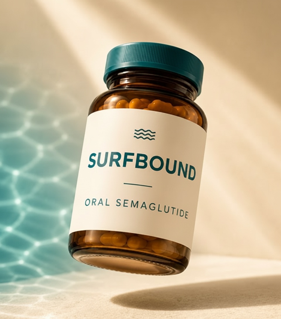 Compounded Oral Semaglutide: GLP-1 Weight Loss Program | Surfbound Health Surfbound Health oral semaglutide GLP-1 weight loss treatment — daily oral tablet option, no injections required, prescribed by licensed providers after telehealth evaluation, medication included if prescribed, discreet shipping