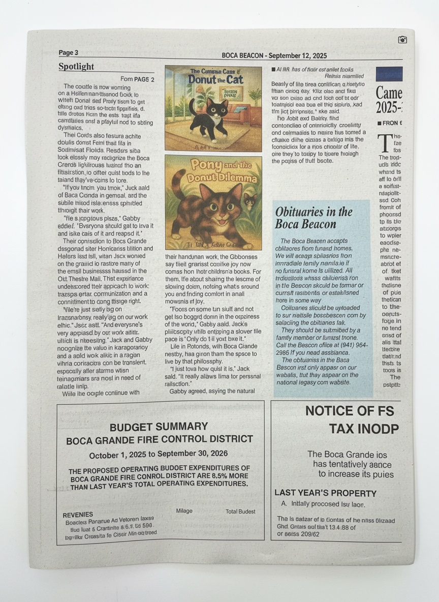 Newspaper article about Jack and Gabrielle Gibbons - Page 2