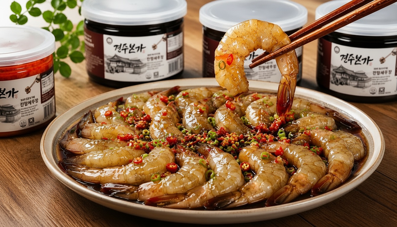 경주본가 간장새우장