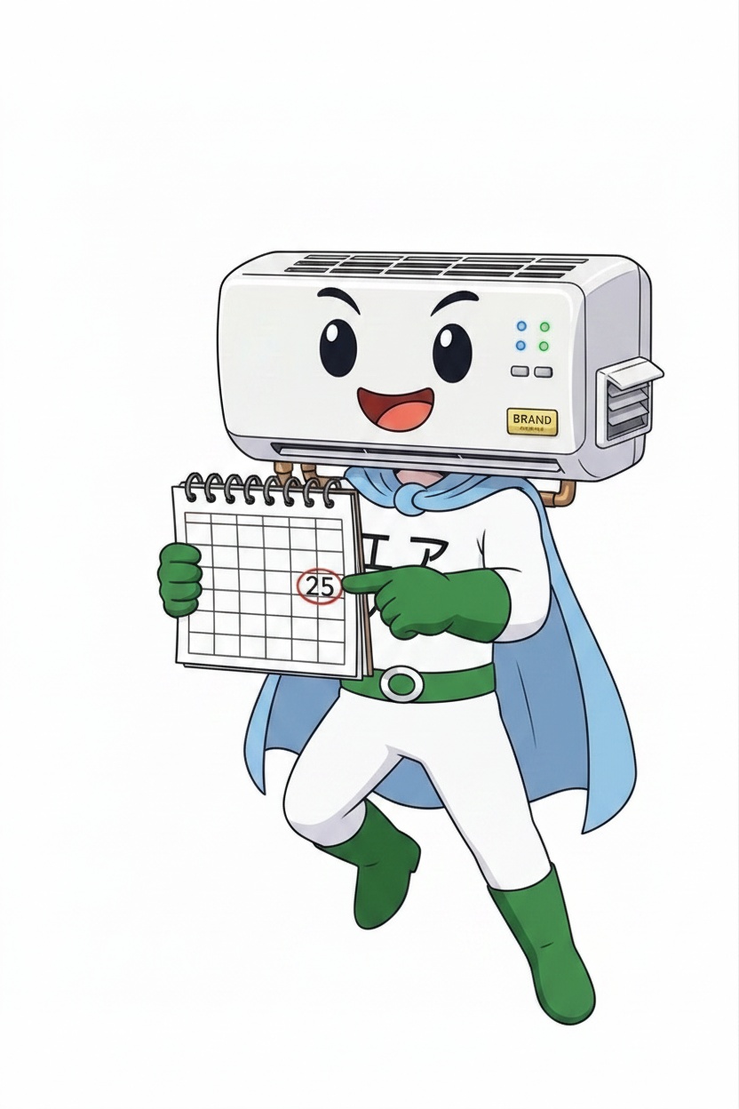 エアプロくん - ご都合の良い日時を教えてください
