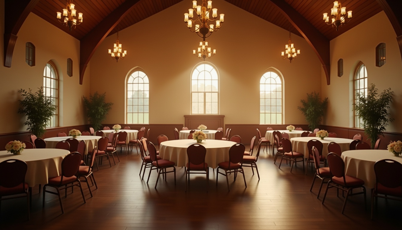 Faith United Church of Christ fellowship hall interior for rentals