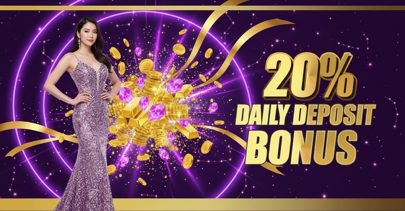 20% DAILY DEPOSIT BONUS