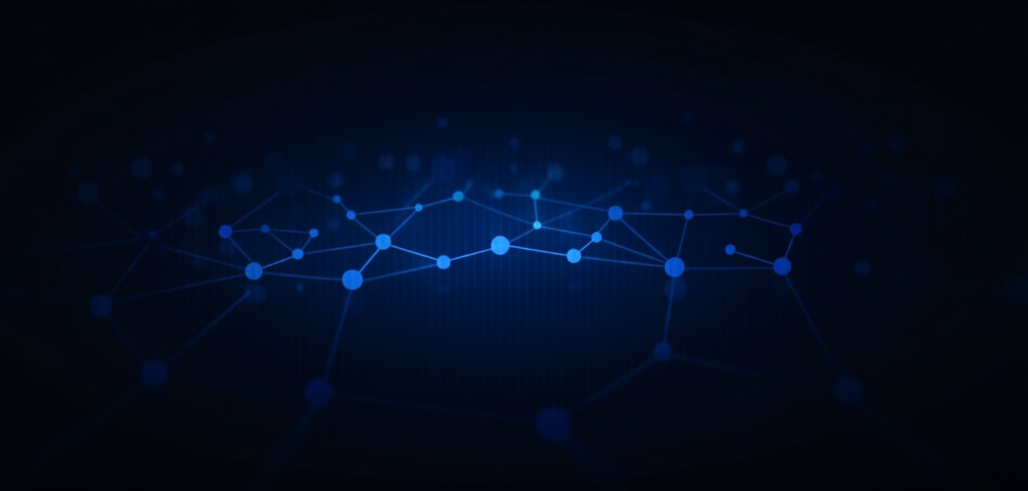 Blockchain Network Background