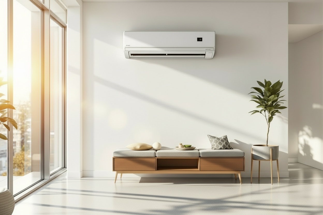 Ductless mini split and heat pump installation