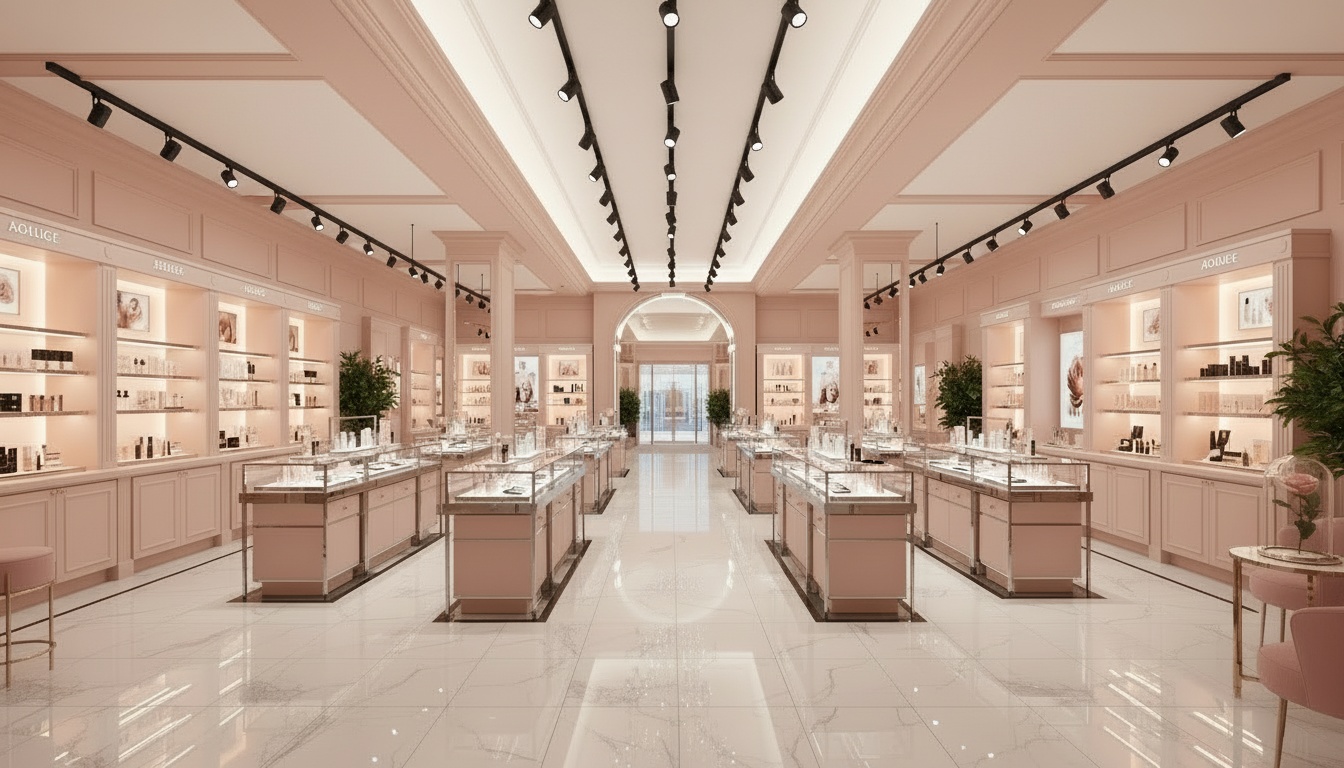 Grand Luxury Beauty Store Interior