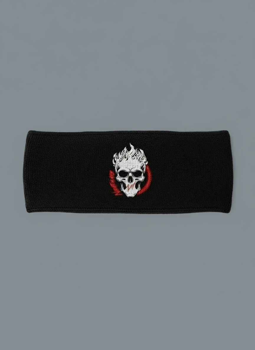 Nightmare Head Sweatband - Nightmare Baseball Merchandise Nightmare Head Sweatband
