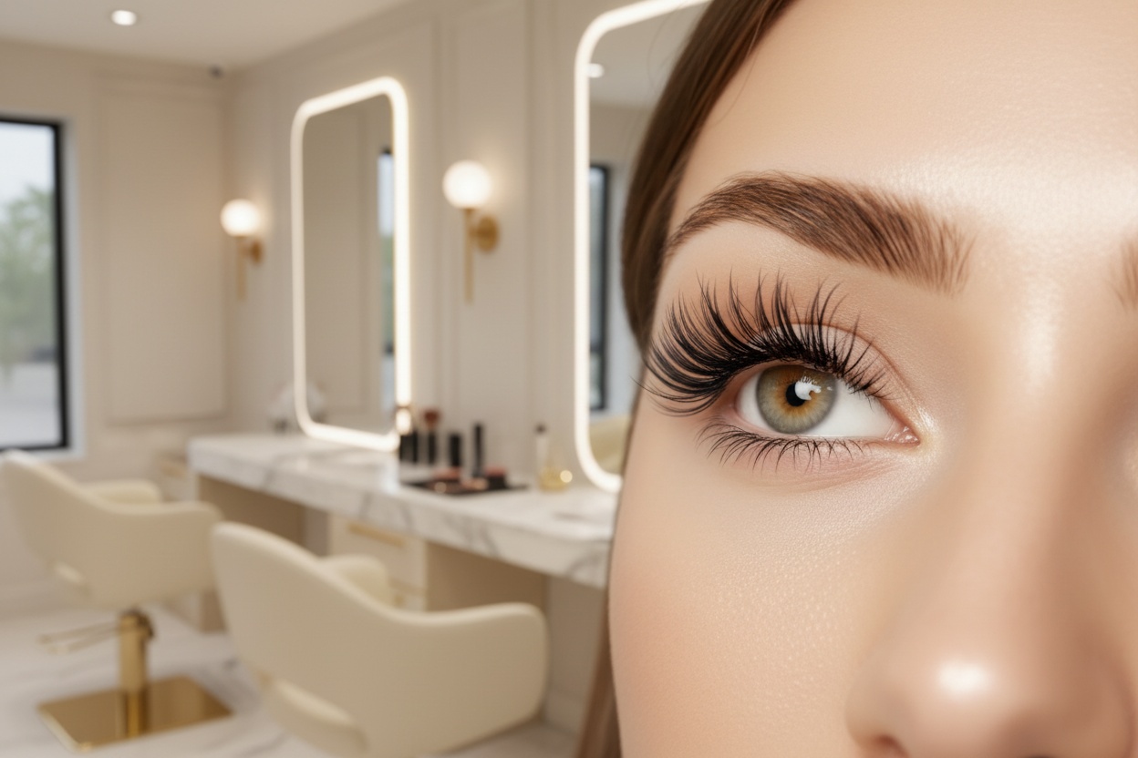 Eyelashes & Eyebrows - Blue Moon Beauty Salon Muscat Oman
