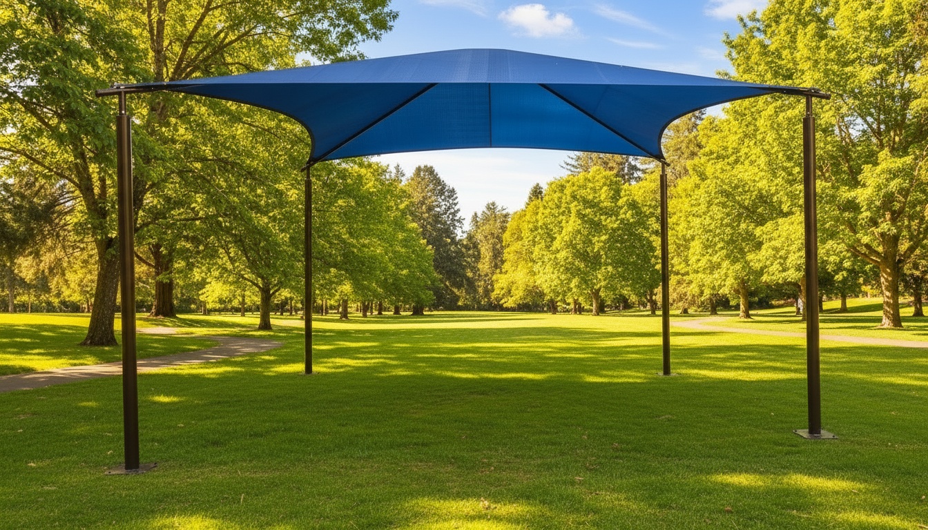 SM Shade 피라미드쉐이드 설치 전경