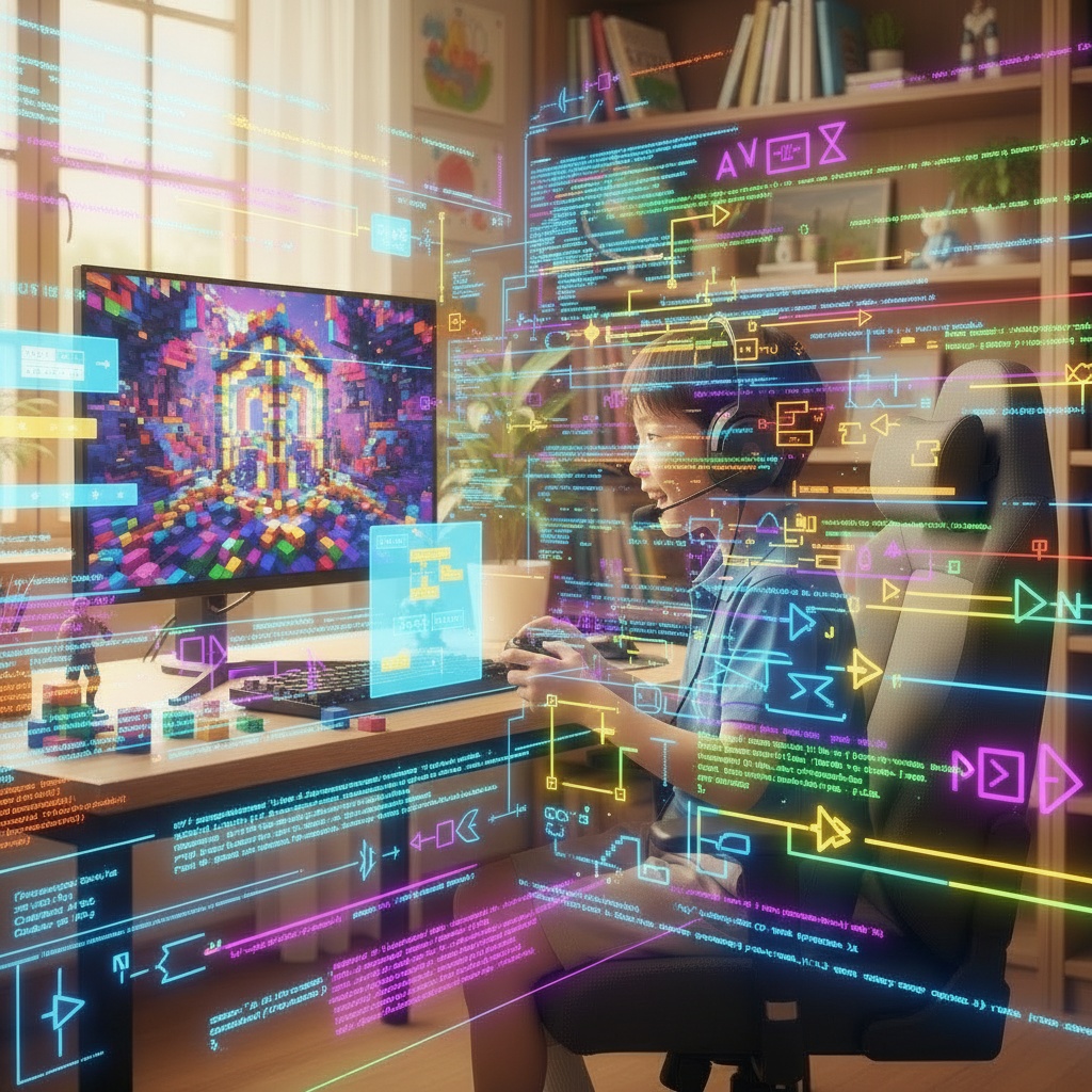 ゲームで学ぶプログラミング|マイクラでプログラミング思考が育つ理由と活用法