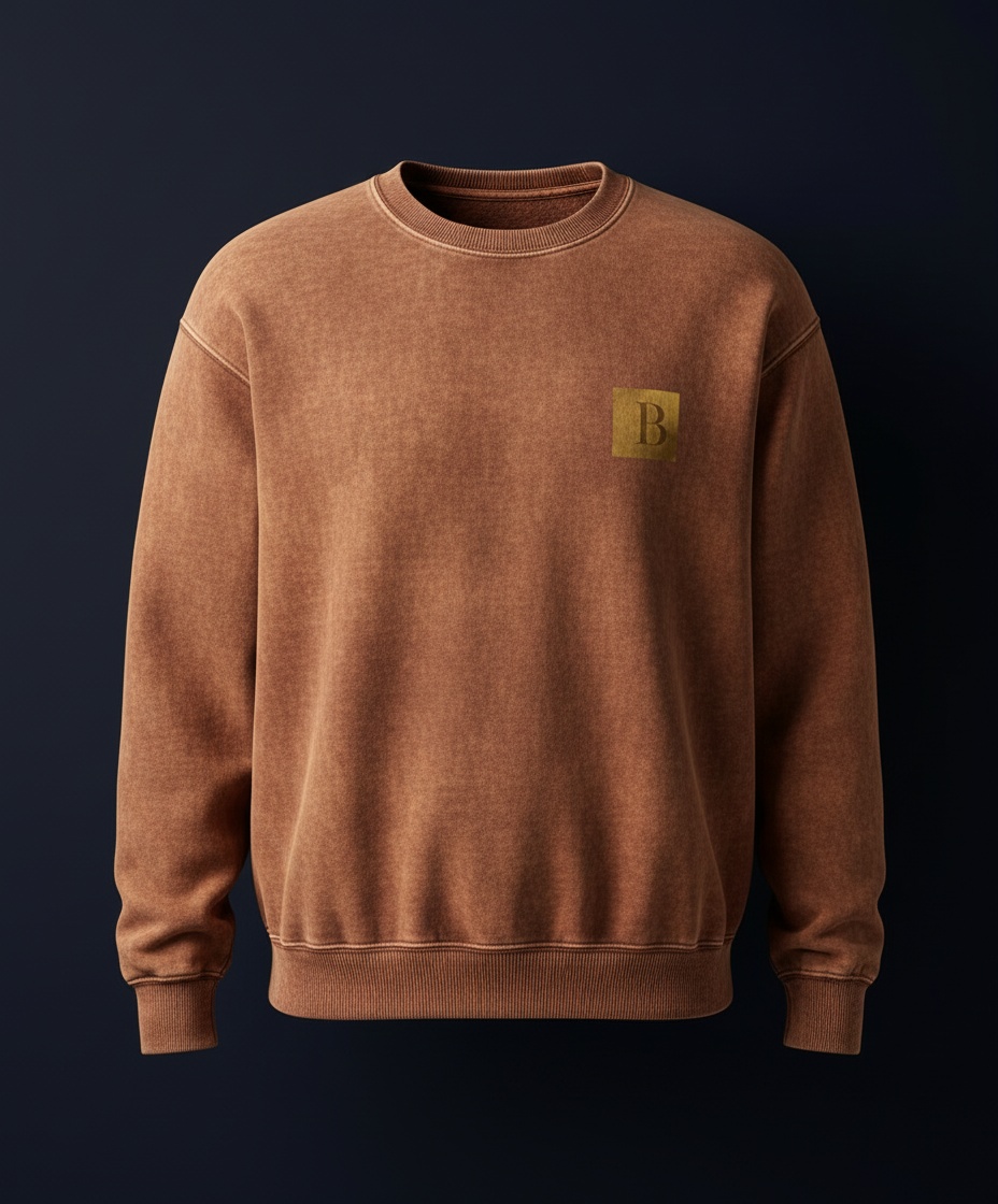 Vintage Garment-Dyed Crewneck