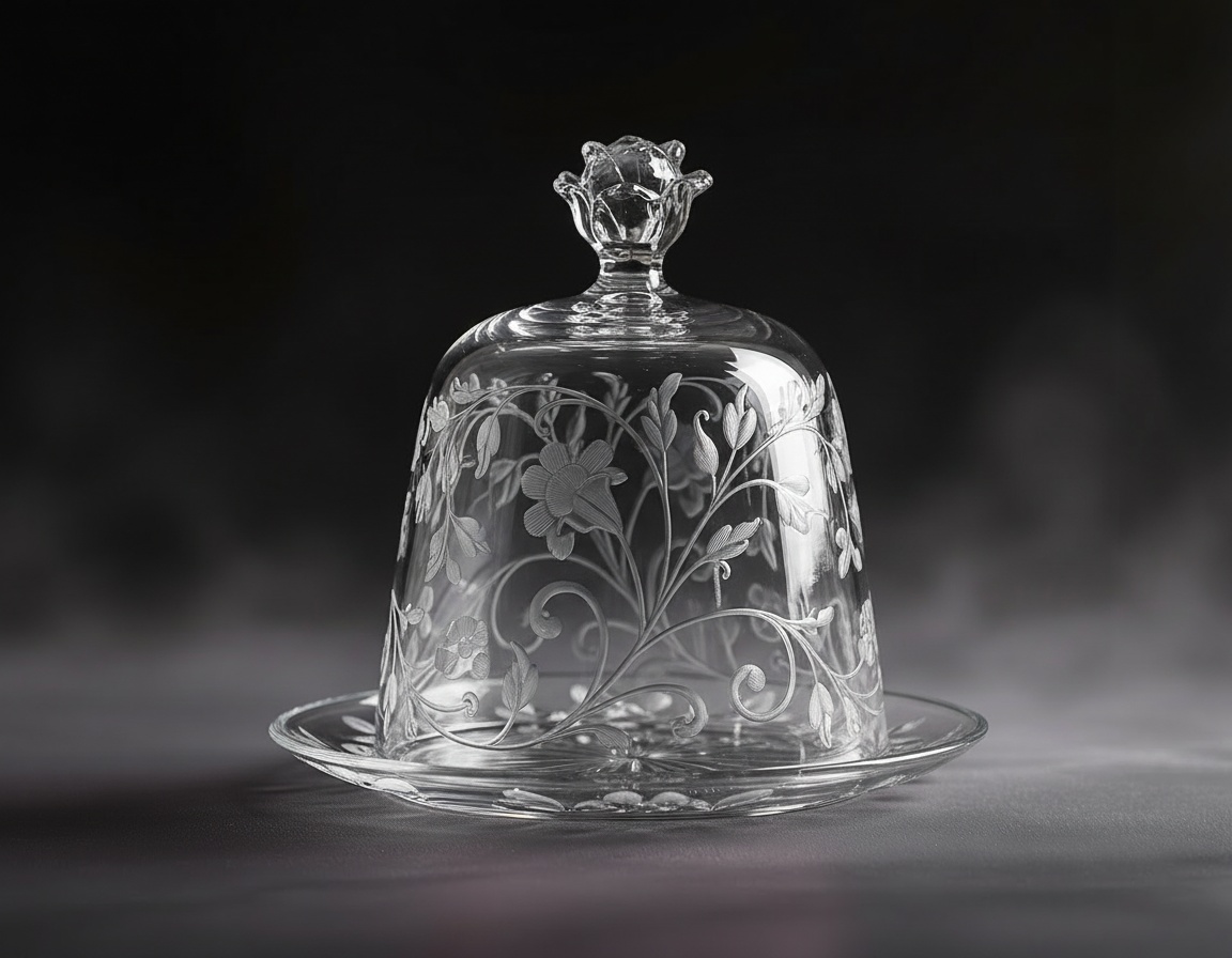 维多利亚水晶蛋糕罩·雕花系列